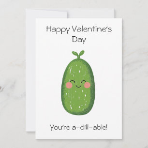 Tarjeta ¡Eres un encurtido genial! – Día de San Valentín d