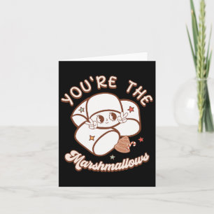 Tarjeta Eres un malvavisco para mi Hot Cocoa Navidad Coupl