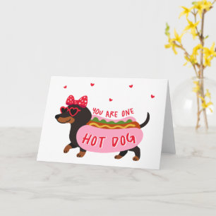 Tarjeta Eres un perro caliente