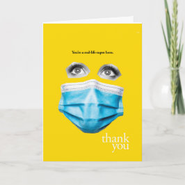 Tarjeta Eres un superhéroe de la vida real