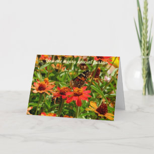 Tarjeta Eres una persona muy especial