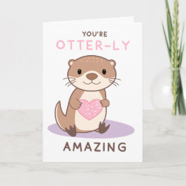 Tarjeta "Eres una sorpresa para Otter"