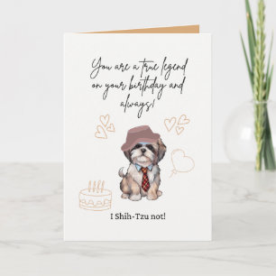 Tarjeta Eres una verdadera leyenda en tu cumpleaños y siem