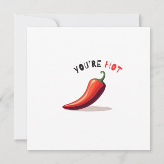 Tarjeta Eres Vaso de Chupito de Chili Caliente