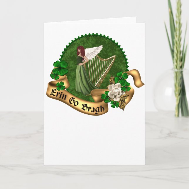 Tarjeta Erin va irlandés de Bragh (Anverso)