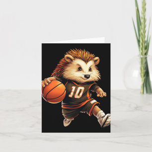 Tarjeta Erizo de Baloncesto