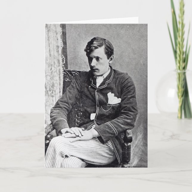 Tarjeta Ernest Dowson (Anverso)