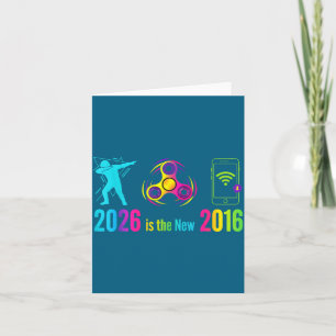 Tarjeta Es Camiseta 2016 Retro Nostalgia Vides Década