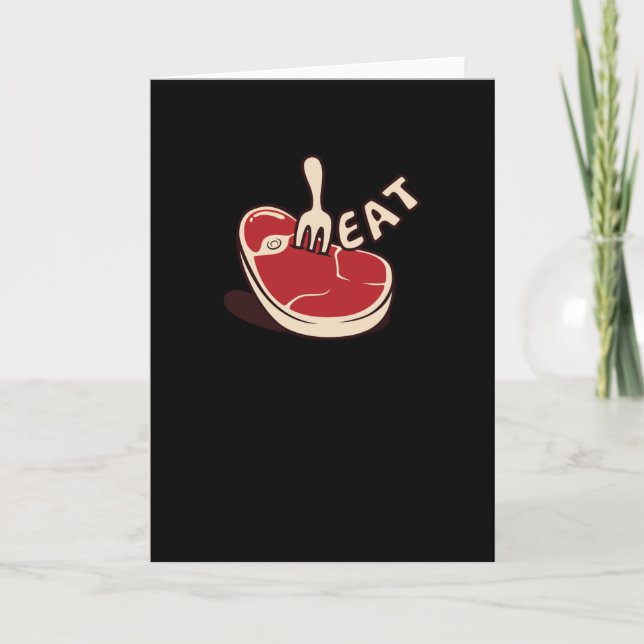 Tarjeta es carne (Anverso)