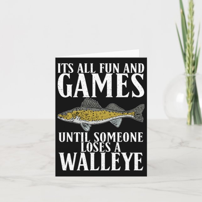 Tarjeta Es Divertido Hasta Que Alguien Pierda Una Caza De  (Anverso)