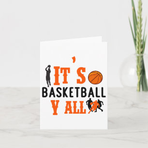 Tarjeta Es el básquetbol para divertirse