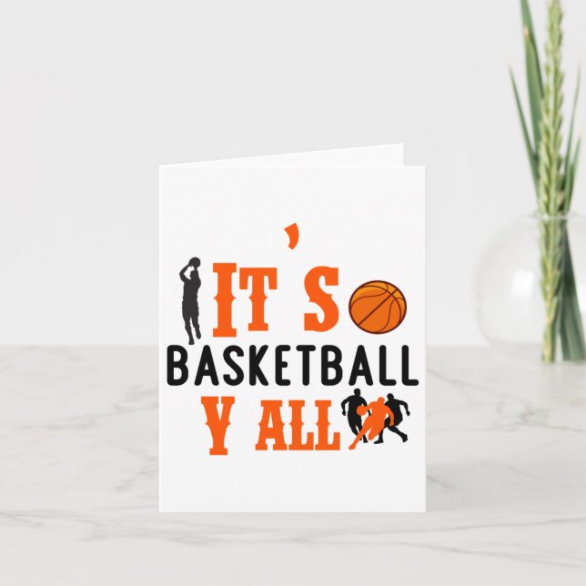 Tarjeta Es el básquetbol para divertirse (Anverso)