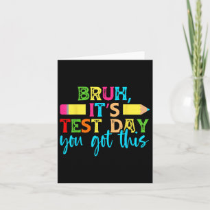 Tarjeta Es El Día De Prueba Que Tienes Este Día De Prueba 