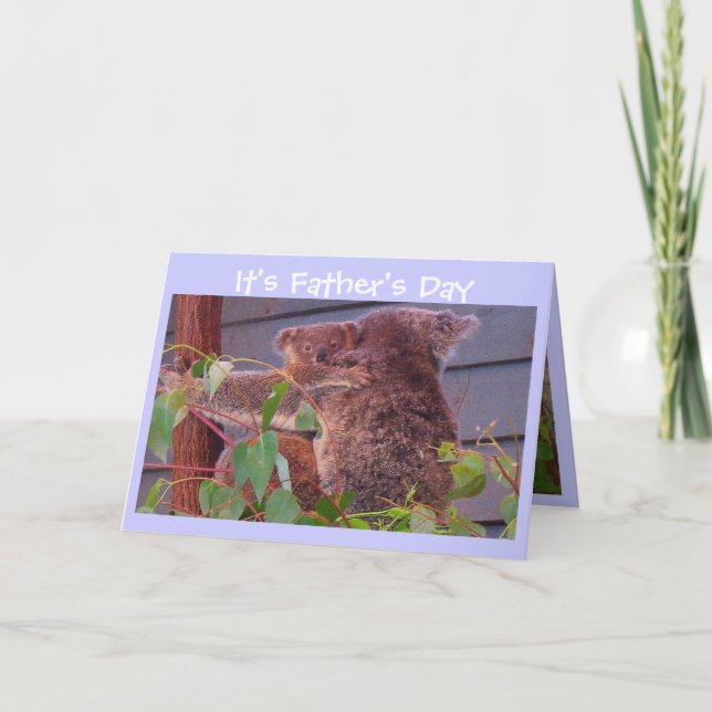 Tarjeta Es el día del padre (Anverso)