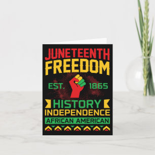 Tarjeta Es el verdadero Día de la Independencia Orgullo po