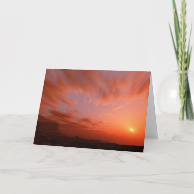 Tarjeta ¿Es final apenas de comenzar? (Anverso)