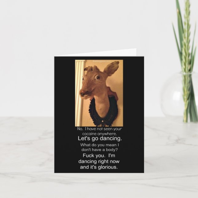 Tarjeta Es glorioso (Anverso)