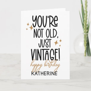 Tarjeta Es Gracioso Conseguir Un Cumpleaños Mayor Para Un