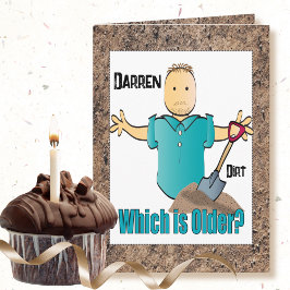 Tarjeta Es gracioso decir humor para hombres Personalizado