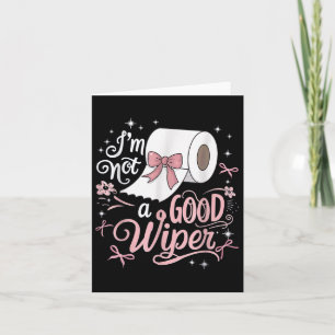 Tarjeta Es Gracioso Embarazar A La Camisas, No Soy Un Buen