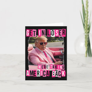Tarjeta Es gracioso Perder. Estamos Recuperando a Estados