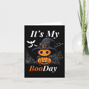 Tarjeta Es gracioso que mi día de boo sea un fantasma de c