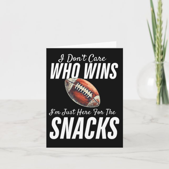 Tarjeta Es gracioso que no me importa quién gane, estoy aq (Anverso)