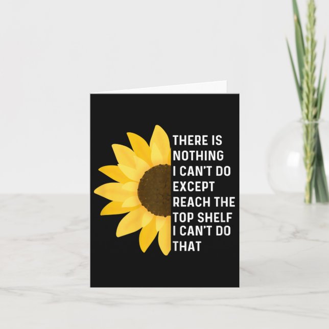 Tarjeta Es Gracioso Que No Pueda Hacer Nada, Excepto Llega (Anverso)