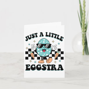 Tarjeta Es gracioso que sea tan Eggstra Feliz Motivación d