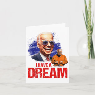 Tarjeta Es Gracioso Que Tenga Un Sueño Encerrándolo _1
