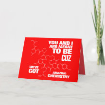 Es gracioso que tengamos una química asombrosa