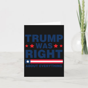 Tarjeta Es gracioso que Trump 2024 tuviera razón