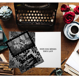 Tarjeta Es gracioso que tu perro no tenga éxito