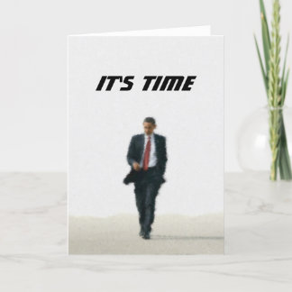 Tarjeta Es hora