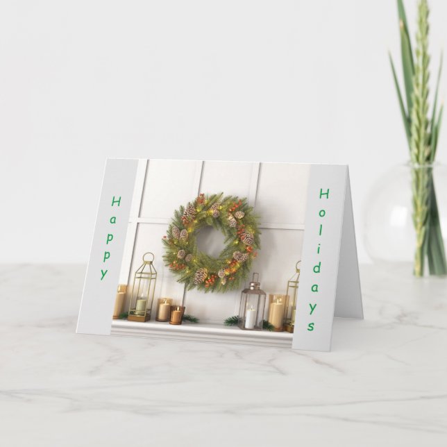 TARJETA ES **HORA DE CELEBRAR NAVIDADES** (Anverso)