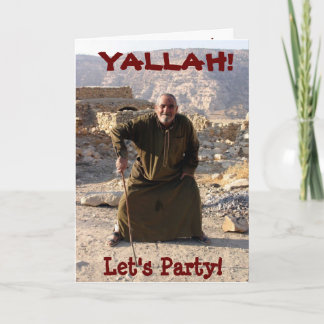 Tarjeta ¡Es hora de Fiesta!