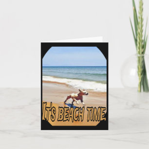 Tarjeta Es hora de la playa 