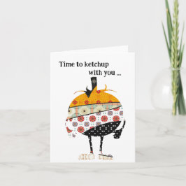 Tarjeta Es hora de ponerse en contacto contigo