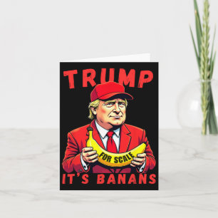 Tarjeta Es la Banana de Trump (a escala) Starship 