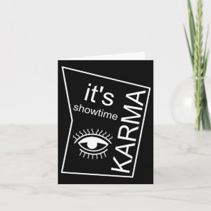 Tarjeta Es la hora de la verdad Karma