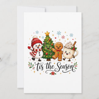 Tarjeta Es la Temporada de Navidad