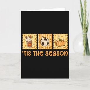 Tarjeta Es La Temporada De Otoño Especias De Calabaza Otoñ