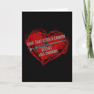 Tarjeta Es Love Cannons Gracioso Meme Gamer Anime