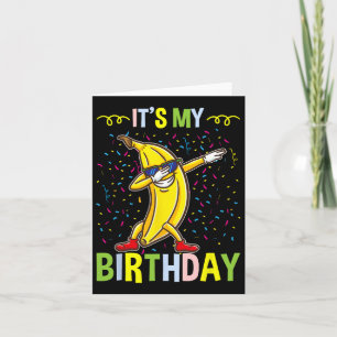 Tarjeta Es Mi Banana De Cumpleaños Para Los Amantes De La 