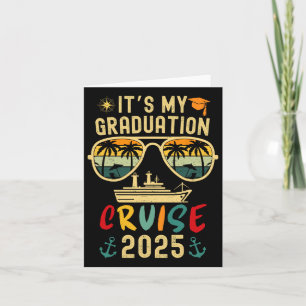 Tarjeta Es mi crucero de graduación 2025