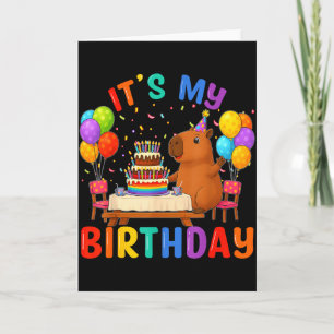Tarjeta Es Mi Cumpleaños Fiesta De Cumpleaños Amantes De L