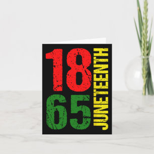 Tarjeta ¿Es mi Día de la Independencia el Orgullo Negro 13