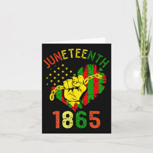 Tarjeta ¿Es mi Día de la Independencia el Rey Negro el Día