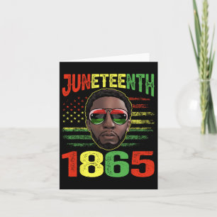 Tarjeta ¿Es mi Día de la Independencia el Rey Negro el Día