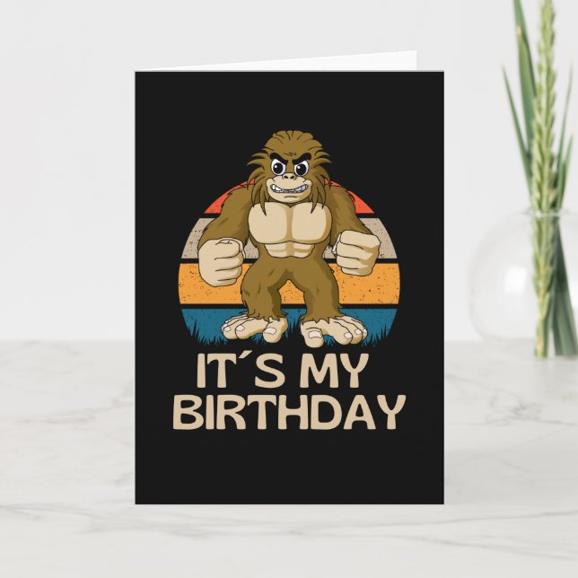 Tarjeta Es Mi Niño De Cumpleaños. (Anverso)
